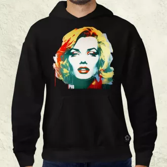 Marilyn Monroe portré v4 férfi pulóver
