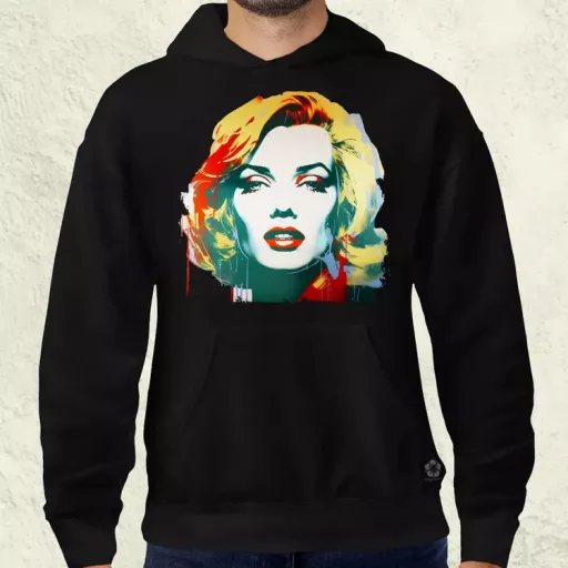 Marilyn Monroe portré v4 férfi pulóver