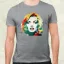 Marilyn Monroe portré v4 férfi póló
