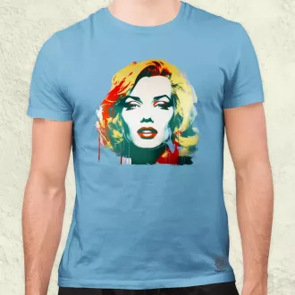 Marilyn Monroe portré v4 férfi póló