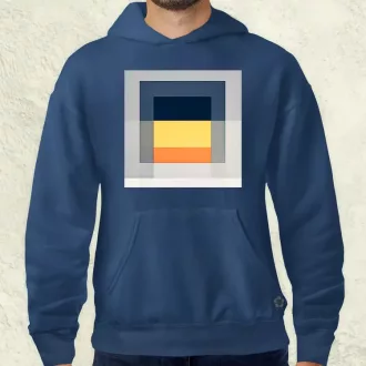 Minimál absztrakt v1 férfi pulóver
