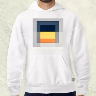 Minimál absztrakt v1 férfi pulóver