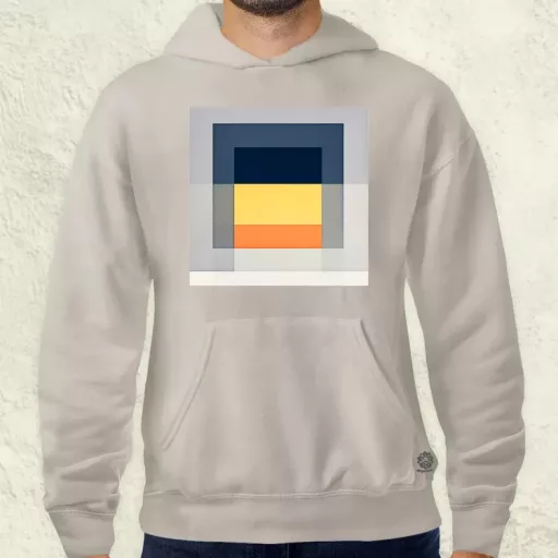 Minimál absztrakt v1 férfi pulóver