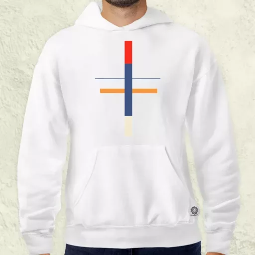 Minimál absztrakt v2 férfi pulóver