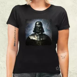  Pareidolia Darth Vader Halálcsillag fantázia v1 női póló