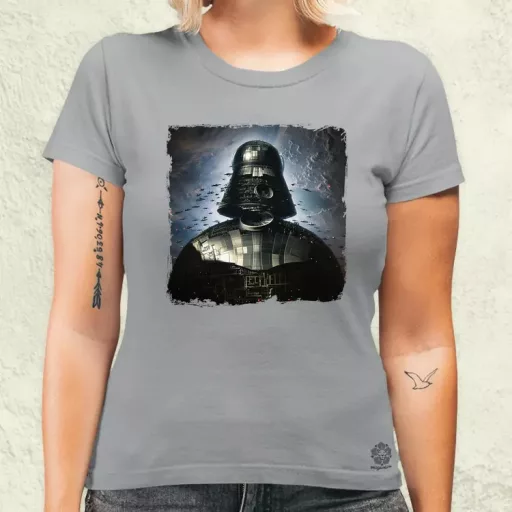 Pareidolia Darth Vader Halálcsillag fantázia v1 női póló