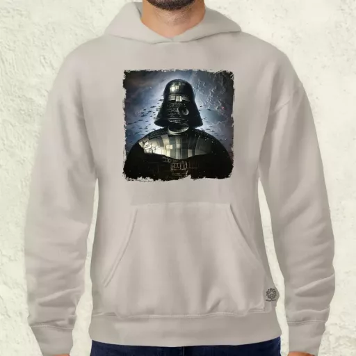 Pareidolia Darth Vader Halálcsillag fantázia v1 férfi pulóver