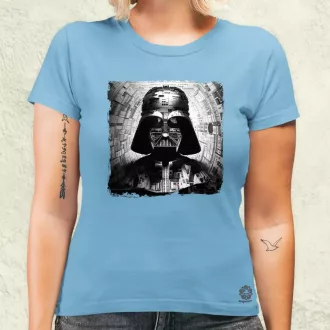   Pareidolia Darth Vader Halálcsillag fantázia v10 női póló