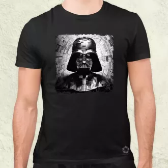   Pareidolia Darth Vader Halálcsillag fantázia v10 férfi póló
