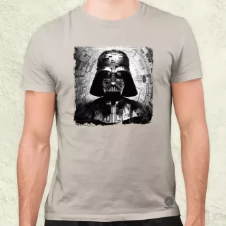   Pareidolia Darth Vader Halálcsillag fantázia v10 férfi póló