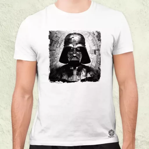 Pareidolia Darth Vader Halálcsillag fantázia v10 férfi póló