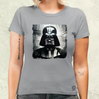   Pareidolia Darth Vader Halálcsillag fantázia v11 női póló