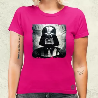   Pareidolia Darth Vader Halálcsillag fantázia v11 női póló