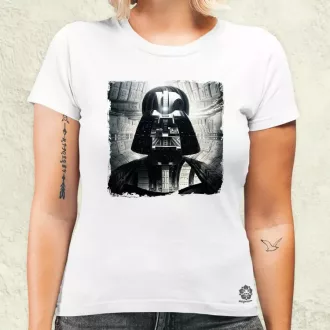   Pareidolia Darth Vader Halálcsillag fantázia v11 női póló
