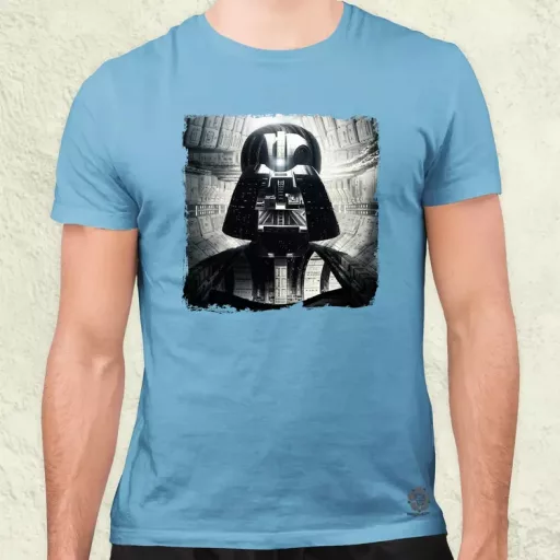 Pareidolia Darth Vader Halálcsillag fantázia v11 férfi póló
