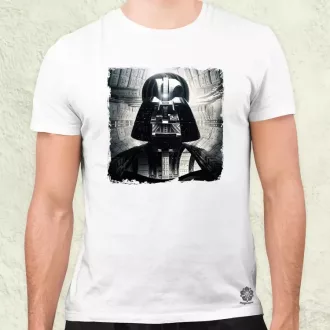   Pareidolia Darth Vader Halálcsillag fantázia v11 férfi póló