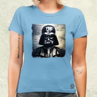   Pareidolia Darth Vader Halálcsillag fantázia v2 női póló