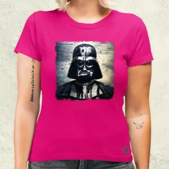   Pareidolia Darth Vader Halálcsillag fantázia v2 női póló