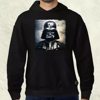   Pareidolia Darth Vader Halálcsillag fantázia v2 férfi pulóver