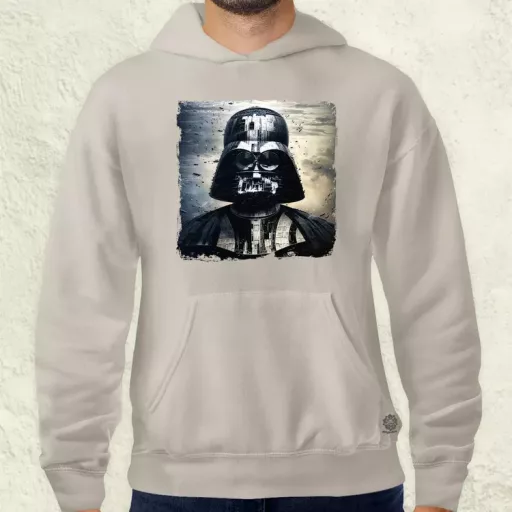 Pareidolia Darth Vader Halálcsillag fantázia v2 férfi pulóver