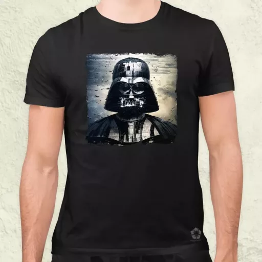 Pareidolia Darth Vader Halálcsillag fantázia v2 férfi póló