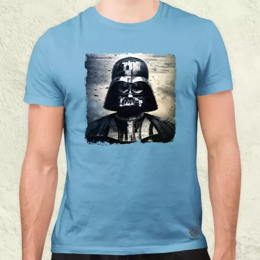 Pareidolia Darth Vader Halálcsillag fantázia v2 férfi póló