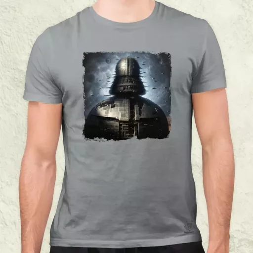 Pareidolia Darth Vader Halálcsillag fantázia v3 férfi póló