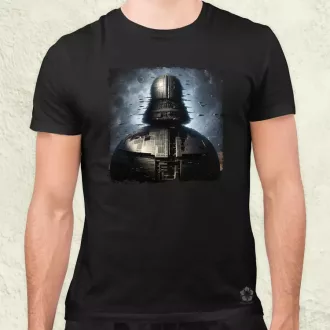   Pareidolia Darth Vader Halálcsillag fantázia v3 férfi póló