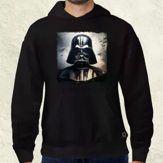   Pareidolia Darth Vader Halálcsillag fantázia v4 férfi pulóver