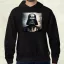 Pareidolia Darth Vader Halálcsillag fantázia v4 férfi pulóver