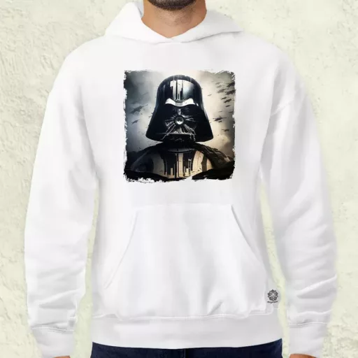 Pareidolia Darth Vader Halálcsillag fantázia v4 férfi pulóver