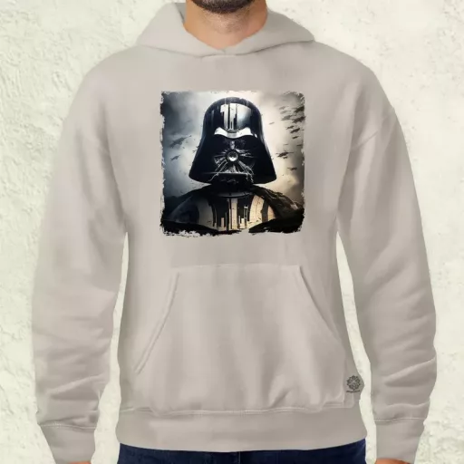 Pareidolia Darth Vader Halálcsillag fantázia v4 férfi pulóver