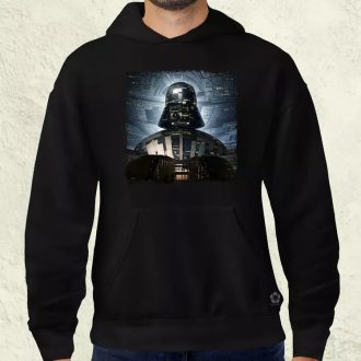   Pareidolia Darth Vader Halálcsillag fantázia v5 férfi pulóver