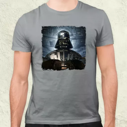 Pareidolia Darth Vader Halálcsillag fantázia v5 férfi póló