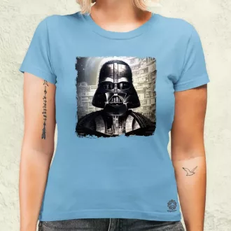   Pareidolia Darth Vader Halálcsillag fantázia v6 női póló