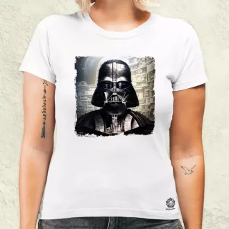   Pareidolia Darth Vader Halálcsillag fantázia v6 női póló
