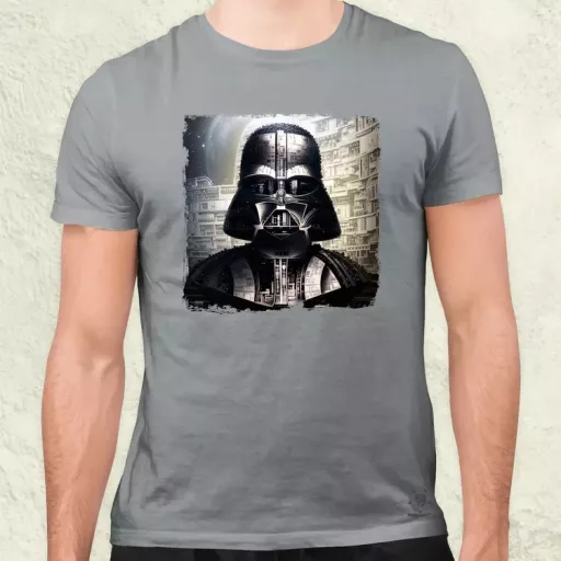 Pareidolia Darth Vader Halálcsillag fantázia v6 férfi póló