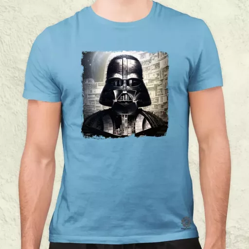 Pareidolia Darth Vader Halálcsillag fantázia v6 férfi póló