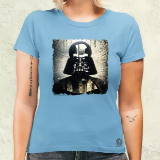   Pareidolia Darth Vader Halálcsillag fantázia v8 női póló