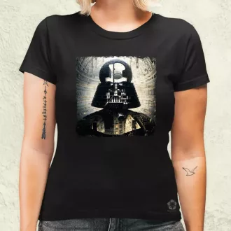   Pareidolia Darth Vader Halálcsillag fantázia v8 női póló
