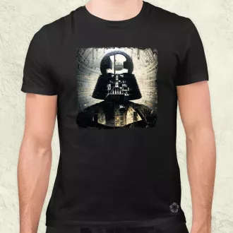   Pareidolia Darth Vader Halálcsillag fantázia v8 férfi póló
