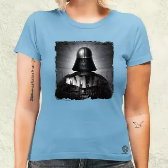   Pareidolia Darth Vader Halálcsillag fantázia v9 női póló