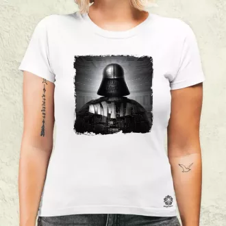   Pareidolia Darth Vader Halálcsillag fantázia v9 női póló