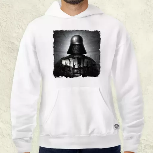Pareidolia Darth Vader Halálcsillag fantázia v9 férfi pulóver