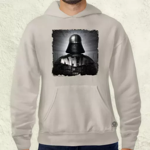 Pareidolia Darth Vader Halálcsillag fantázia v9 férfi pulóver