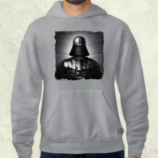 Pareidolia Darth Vader Halálcsillag fantázia v9 férfi pulóver