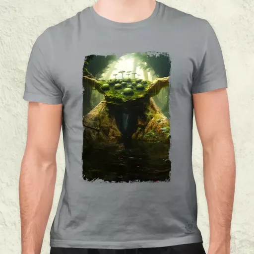 Pareidolia Yoda Dagobah fantázia v1 férfi póló