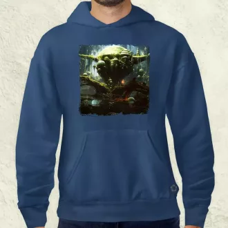 Pareidolia Yoda Dagobah fantázia v2 férfi pulóver