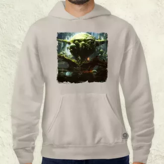 Pareidolia Yoda Dagobah fantázia v2 férfi pulóver