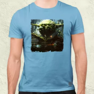 Pareidolia Yoda Dagobah fantázia v2 férfi póló